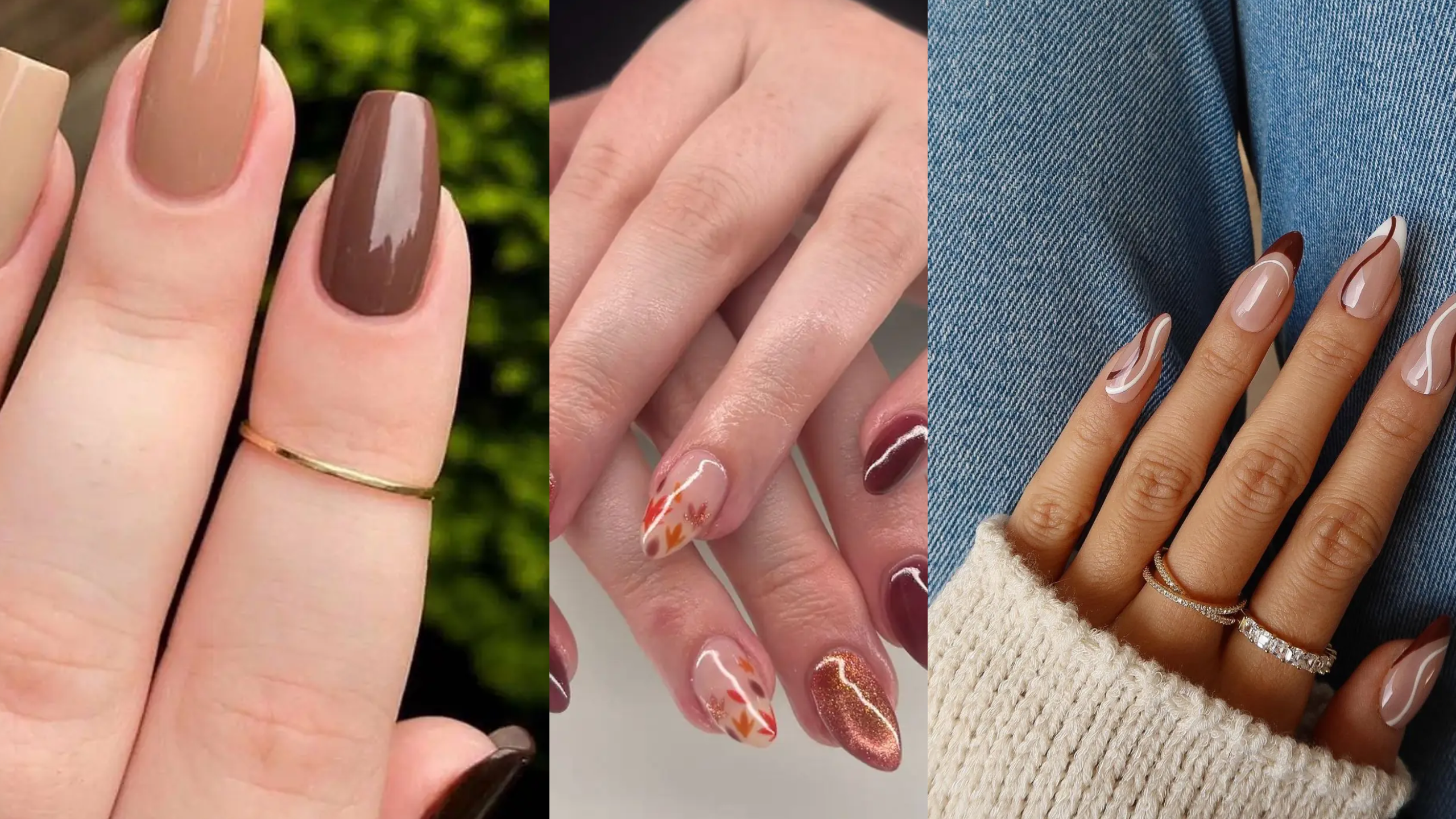 21 cute thanksgiving nail ideas for a cozy fall manicure
