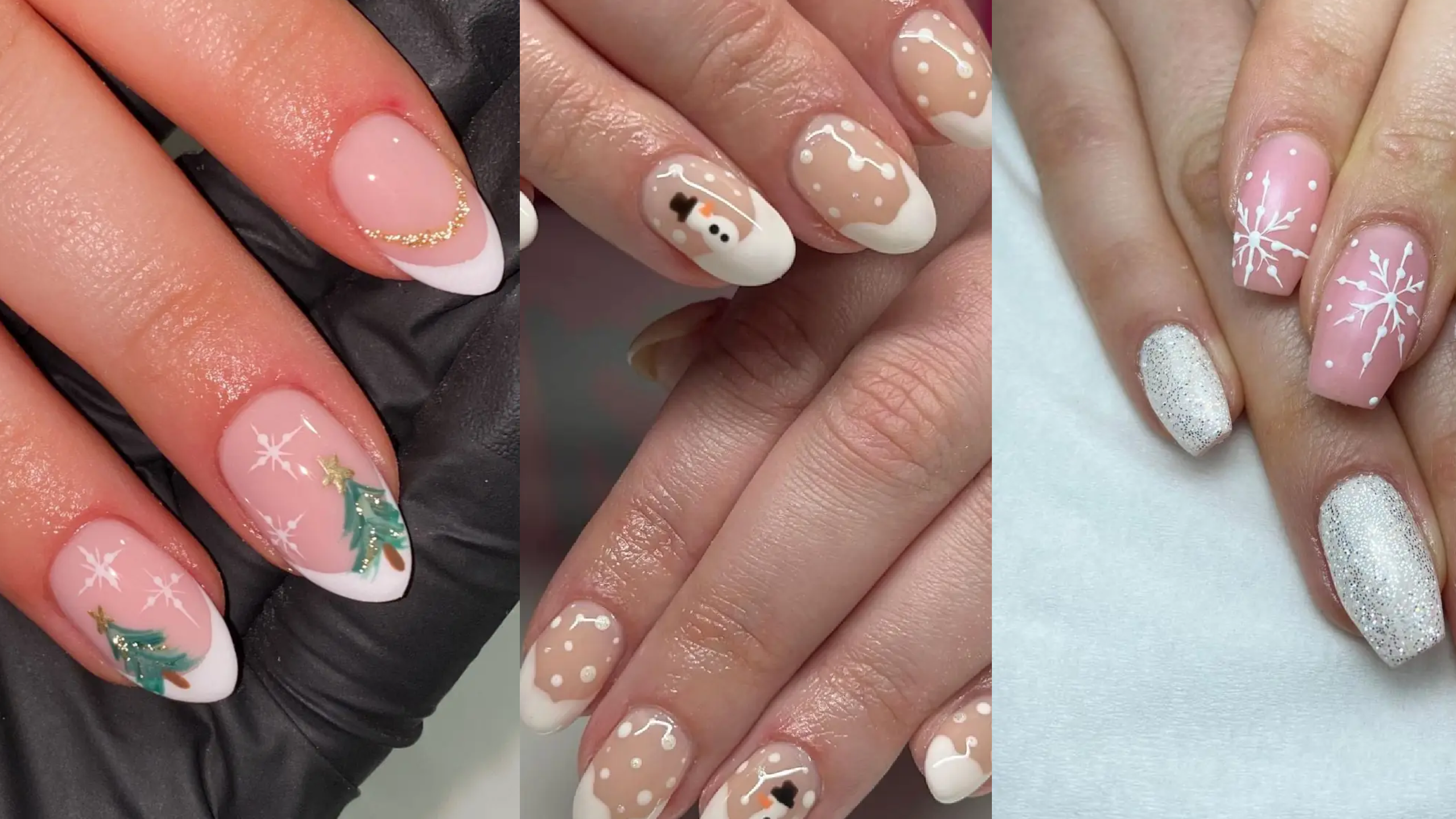 21 elegant white holiday nails perfect for short nails