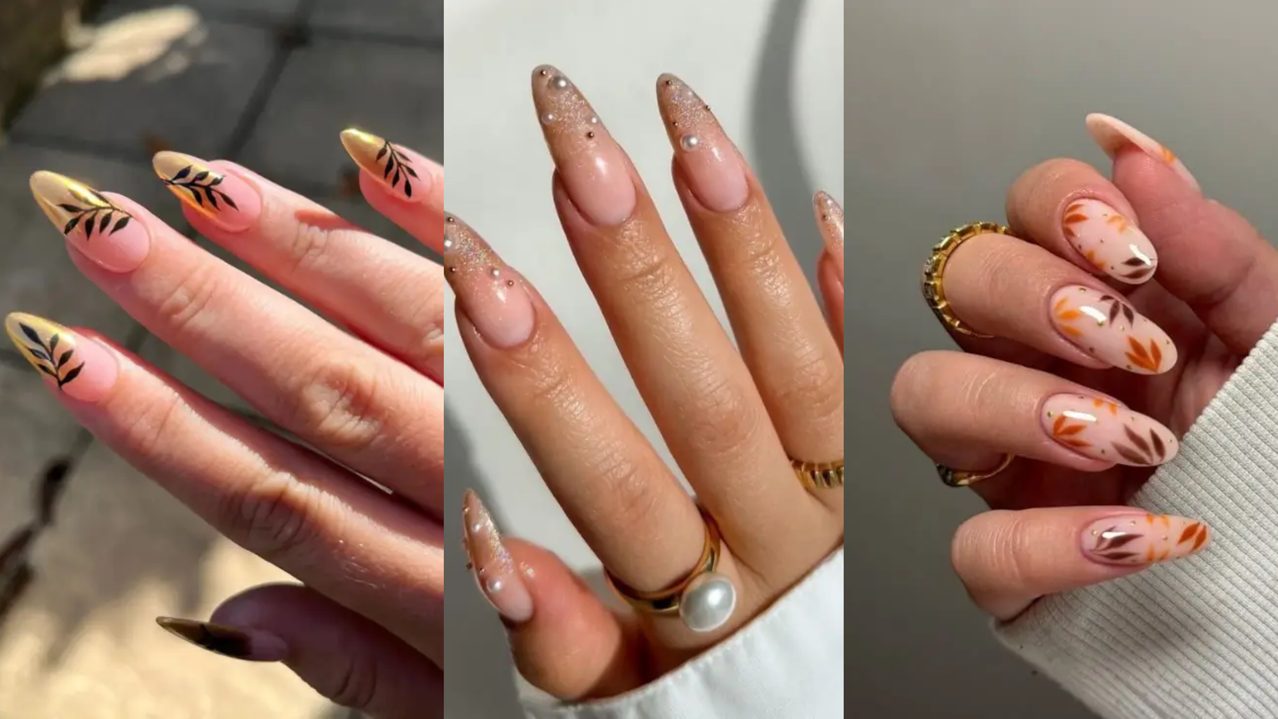 fall wedding nails