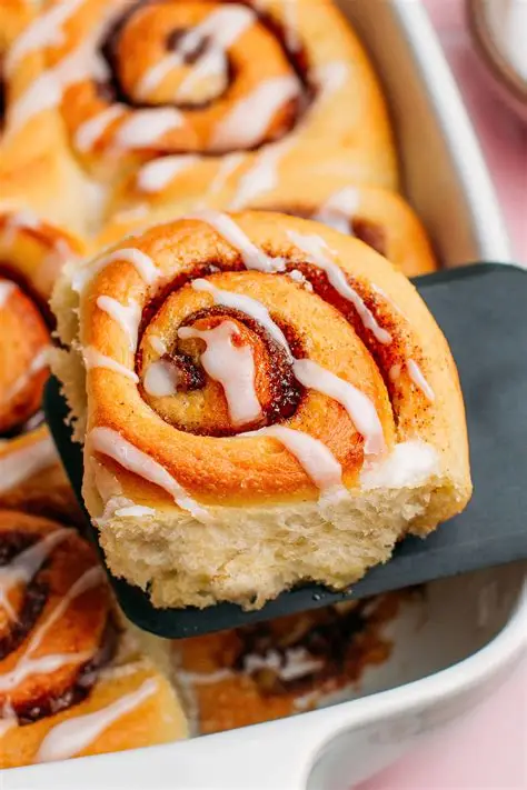 pillowy vegan cinnamon rolls