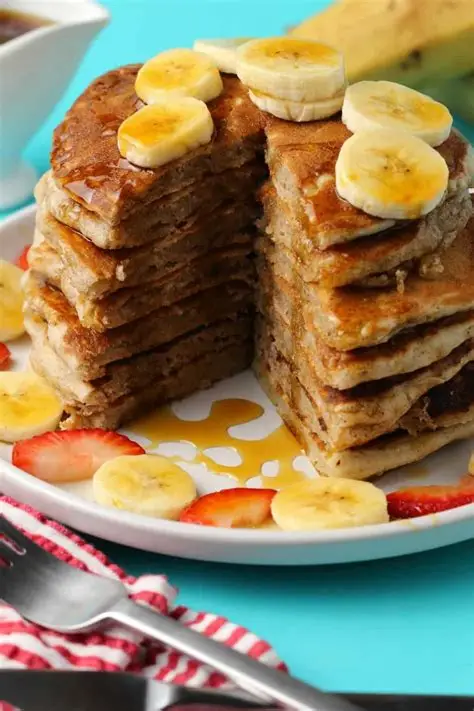 vegan banana pancakes