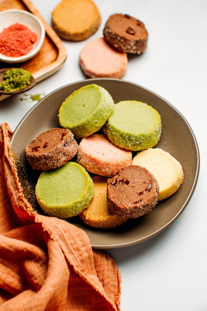 vegan shortbread cookies