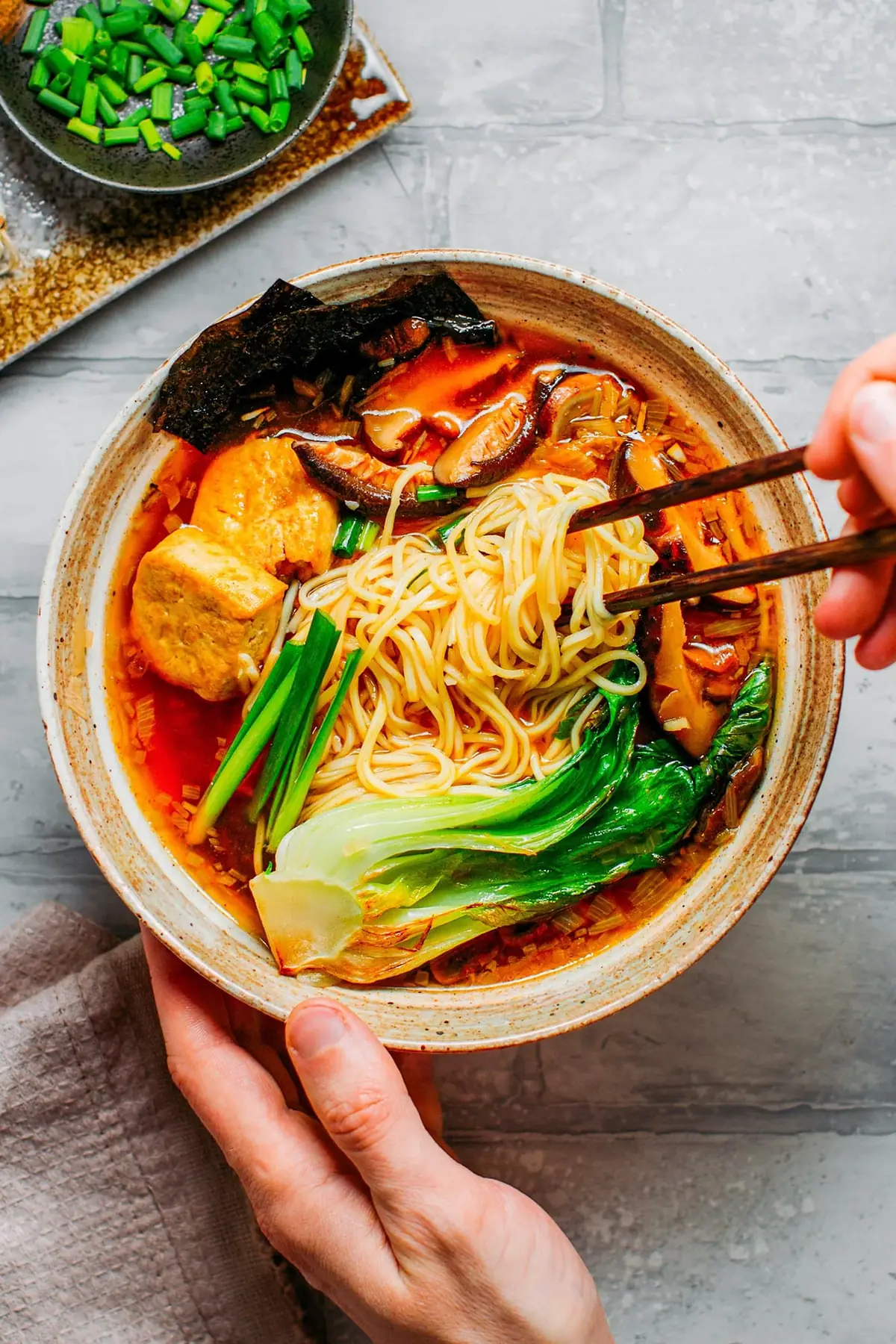 easy 15 minute vegan ramen